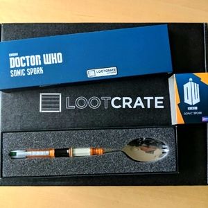 [NWT] LOOTCRATE Doctor Who Sonic Spork
